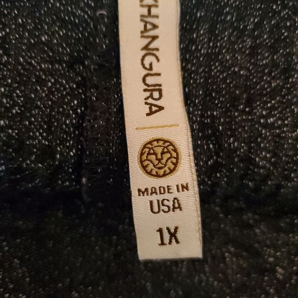 Khangura Marseille Cowl Neck Top Size 1X - Picture 4 of 4